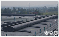 中海陽光熱發(fā)電MCW7型箱型骨架式弧線型通風天窗